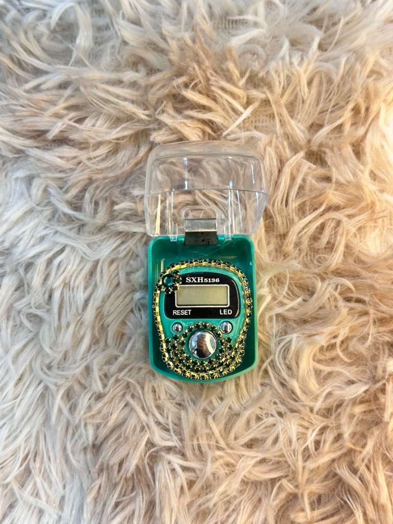 Green Digital Fancy Premium Handmade Counter